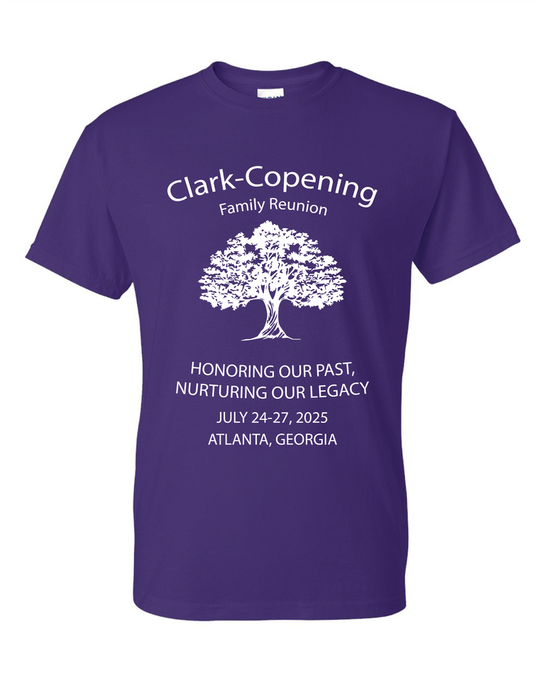 Clark-Copening Family Reunion 2025 Souvenir Adult Tee